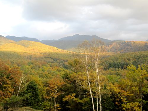 蓼科高原から見た八ヶ岳　2009年10月13日