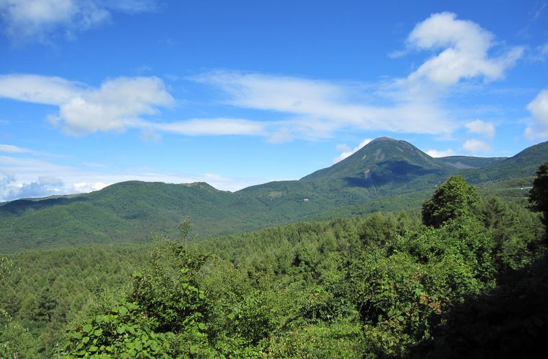 初秋の蓼科山と八子ヶ峰　2010年9月17日