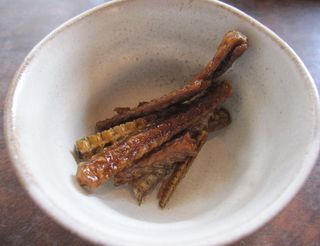 鰻の骨のカレー味揚　2010.9.27