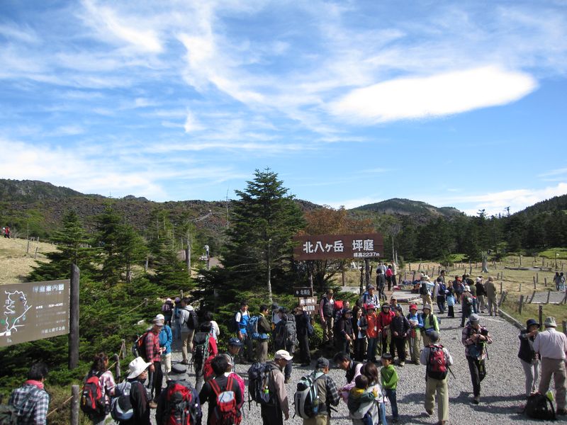 北八ヶ岳の坪庭　2010.10.3